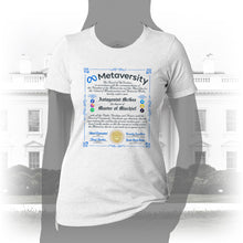 Load image into Gallery viewer, DK160: The Metaversity Of... - Women&#39;s Short Sleeve
