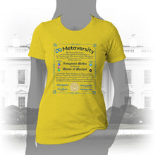 Load image into Gallery viewer, DK160: The Metaversity Of... - Women&#39;s Short Sleeve
