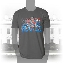 Load image into Gallery viewer, DK157: Shattered Snowflakes - Men&#39;s Short Sleeve
