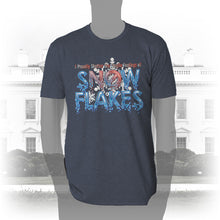 Load image into Gallery viewer, DK157: Shattered Snowflakes - Men&#39;s Short Sleeve
