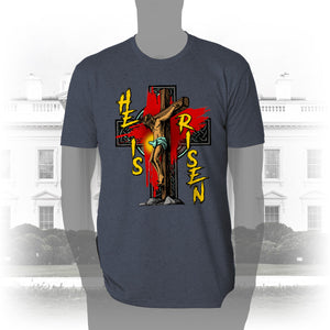 DK153: He Is Risen - Men's Short Sleeve