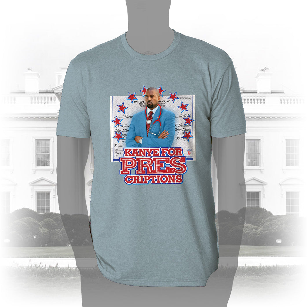 DK179: Kanye For Pres(scriptions) - Men's Short Sleeve