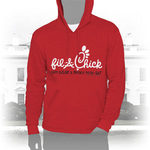 DK87: Fil-A-Chick - Unisex Pullover Hoodie