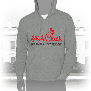 DK87: Fil-A-Chick - Unisex Pullover Hoodie