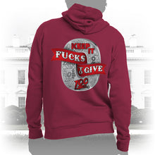 Load image into Gallery viewer, DK100: Zero Fucks To Give (Silver Edition) - Unisex Pullover Hoodie
