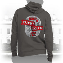 Load image into Gallery viewer, DK100: Zero Fucks To Give (Silver Edition) - Unisex Pullover Hoodie
