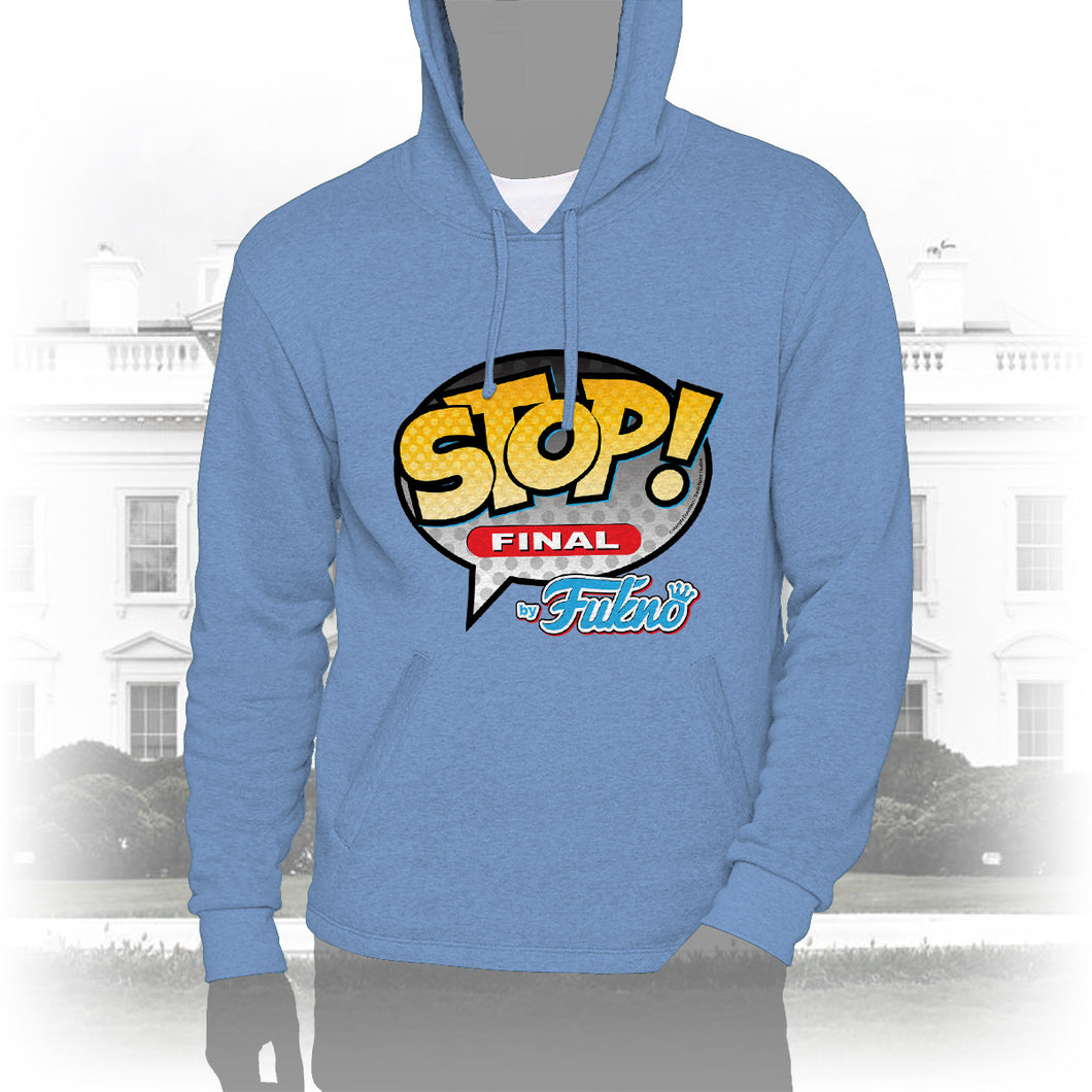 DK103: Stop! by Fukno - Unisex Pullover Hoodie