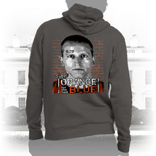 Load image into Gallery viewer, DK79: Orange for the Bad Blue - Unisex Pullover Hoodie
