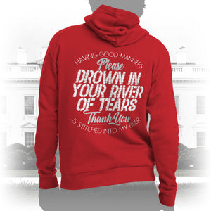 DK90: Please & Thank You (Drown In Your River of Tears) - Unisex Pullover Hoodie