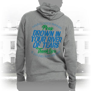 DK90: Please & Thank You (Drown In Your River of Tears) - Unisex Pullover Hoodie