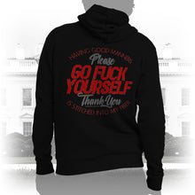 Load image into Gallery viewer, DK90: Please &amp; Thank You (Go Fuck Yourself) - Unisex Pullover Hoodie
