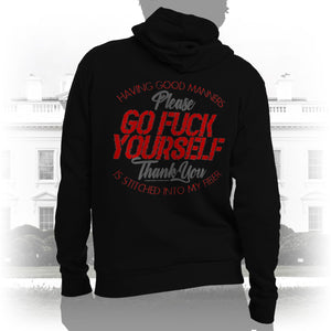 DK90: Please & Thank You (Go Fuck Yourself) - Unisex Pullover Hoodie