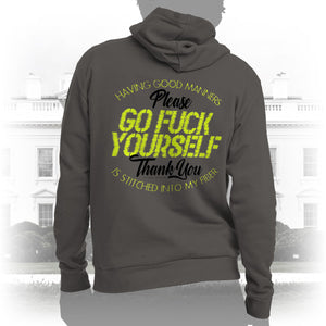 DK90: Please & Thank You (Go Fuck Yourself) - Unisex Pullover Hoodie