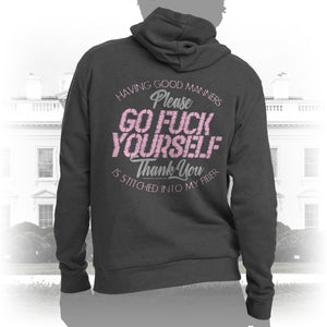 DK90: Please & Thank You (Go Fuck Yourself) - Unisex Pullover Hoodie