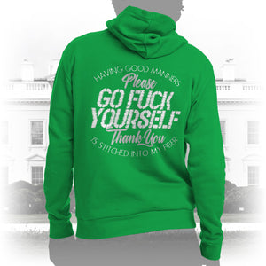 DK90: Please & Thank You (Go Fuck Yourself) - Unisex Pullover Hoodie