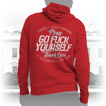 Load image into Gallery viewer, DK90: Please &amp; Thank You (Go Fuck Yourself) - Unisex Pullover Hoodie
