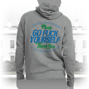 DK90: Please & Thank You (Go Fuck Yourself) - Unisex Pullover Hoodie