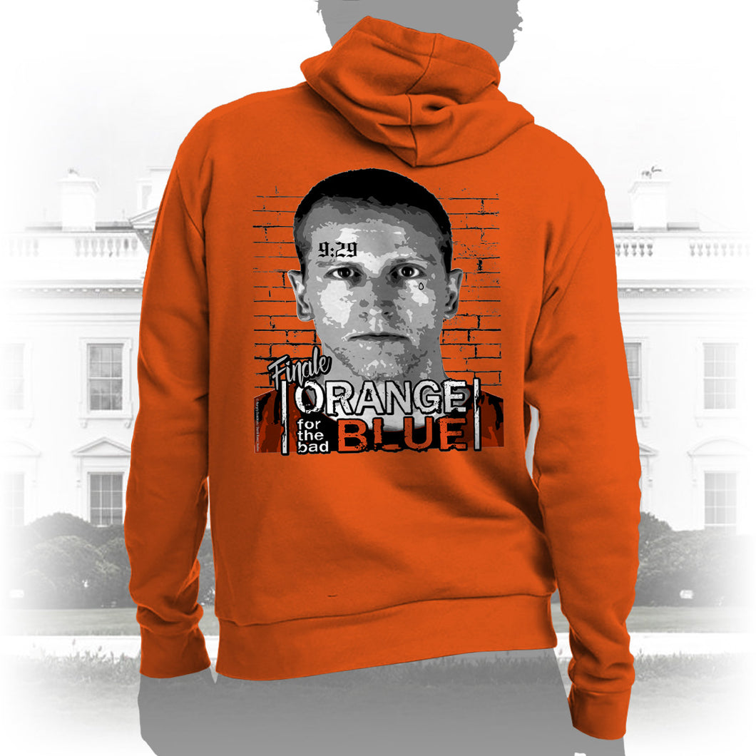 DK79: Orange for the Bad Blue - Unisex Pullover Hoodie