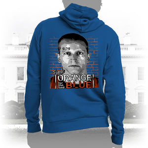 DK79: Orange for the Bad Blue - Unisex Pullover Hoodie