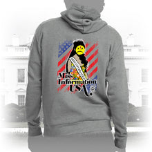 Load image into Gallery viewer, DK60: Miss Information USA - Unisex Pullover Hoodie
