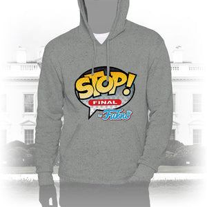 DK103: Stop! by Fukno - Unisex Pullover Hoodie