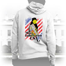 Load image into Gallery viewer, DK60: Miss Information USA - Unisex Pullover Hoodie
