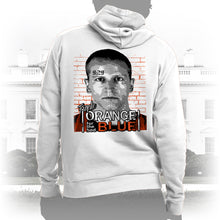 Load image into Gallery viewer, DK79: Orange for the Bad Blue - Unisex Pullover Hoodie
