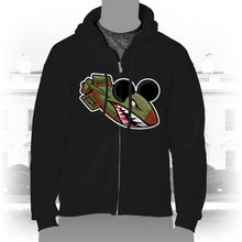 Load image into Gallery viewer, DK20: Meet Dick. He&#39;s The Bomb! - Unisex Zipper Hoodie
