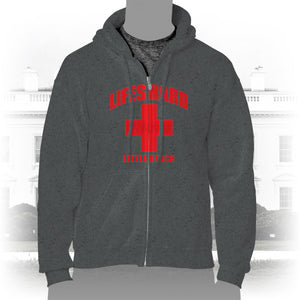 DK42: LIFESHARD - Little Beach - Unisex Zipper Hoodie