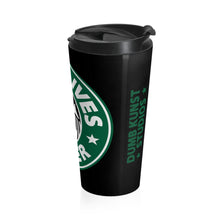 Load image into Gallery viewer, DK2: We&#39;ll Take Our Coffee Black - Travel Tumbler Mug
