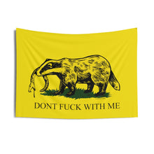 Load image into Gallery viewer, DK14: Honey Badger Don&#39;t Give A Fuck - Indoor Wall Tapestry
