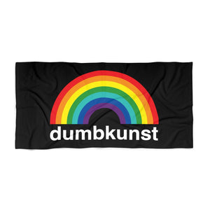 DK16: Dumb Kunst Under The Rainbow - Beach Towel