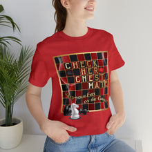 Load image into Gallery viewer, DK213: Checker Chessmate - Men&#39;s Short Sleeve
